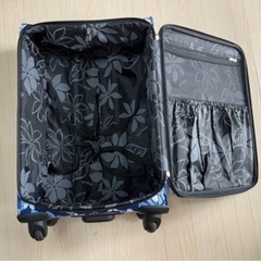 Hula Hawaii キャリーケース　ブルー　4輪　地域限定無料配送の画像