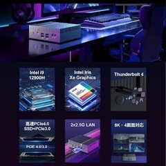 ✨新品✨最低価格　ミニパソコン　Wi-Fi6　BT 5.2　　の画像