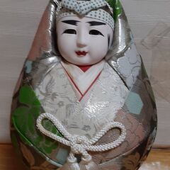 開運姫だるま1対　T-442の画像