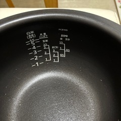 タイガー圧力IH炊飯器5.5合　内釜&蓋のみ 部品の画像