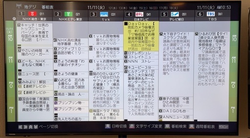 TOSHIBA REGZA 50インチ 正常動作品
