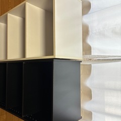 カラーボックス2つセットの画像