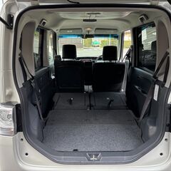 【総額コミコミ】広島発プライムゲート ⭐︎即日納車OK⭐︎ 25年式タントカスタム　カスタムRSターボ　後期最終型　超絶美車⭕️　新品タイヤ交換済　車検令和８年８月２９日まで　純正ナビ　バックカメラ　テレビ　ETC　ドラレコ　HIDヘッドライト　パワースライドドア　アルファⅡホーン　スマートキー　純正15インチアルミホイール　革巻きステアリング　プライバシーガラス　軽自動車　格安　タイミングチェーン　修復歴無　ディーラー系オートオークション仕入の画像