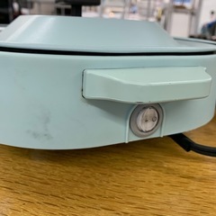 美原店 ラドンナ TOFFY コンパクトホットプレート K-HP1 ブルー たこ焼き器付き　2-3人用の画像