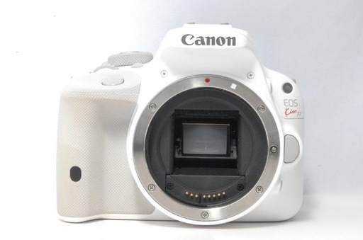 CANON EOS Kiss X7✨人気カラーホワイト✨ダブルレンズ