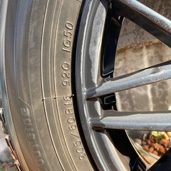 205/60/R16 スタッドレスタイヤ ヨコハマ ホイール付き 4本セットの画像