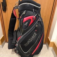 キャディバッグ　TOURSTAGEの画像
