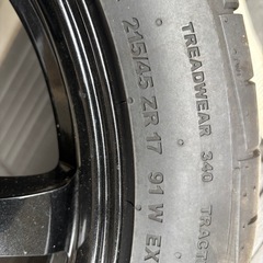 HOT STUFF G-SPEED 17インチ 7J ホイール インセット3838の画像