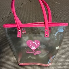 ハローキティービニールバックおまけ付き（レア）の画像