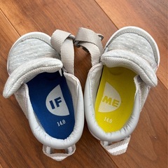 【試着のみ美品】イフミーハイカットスニーカー14.0cmcmの画像