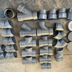 水道工事の部品の画像