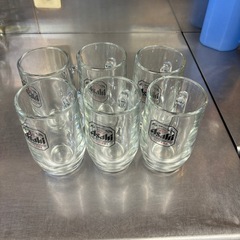 使用品　アサヒビールジョッキ2種　500mlの画像