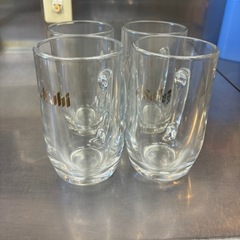 使用品　アサヒビールジョッキ2種　500mlの画像