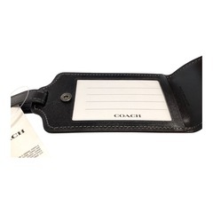 COACH コーチ　正規品　アメリカアウトレット仕入れ　ラゲッジタグ　シグネチャーキャンバス　新品未使用の画像