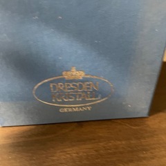 DRESDEN KRISTALL 花瓶の画像