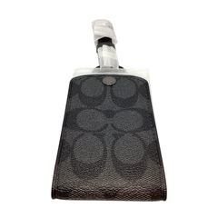 COACH コーチ　正規品　アメリカアウトレット仕入れ　ラゲッジタグ　シグネチャーキャンバス　新商品未使用の画像