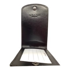 COACH コーチ　正規品　アメリカアウトレット仕入れ　ラゲッジタグ　シグネチャーキャンバス　新商品未使用の画像