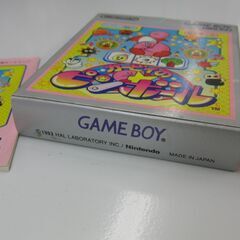 任天堂 GB ソフト カービィのピンボール DMG-K9J 元箱あり 説明書あり ゲームボーイ 札幌 手稲の画像