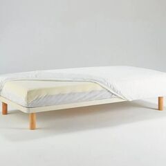 7428　脚付　無印良品　セミダブルマットレス　配達設置無料！の画像