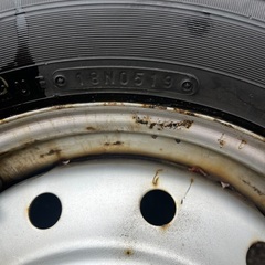 TOYO 13インチ スタッドレス9.5分山の画像