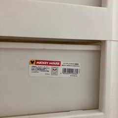 （商談中）アイリスオーヤマ　ディズニーキッズチェストの画像