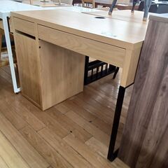★リユースのサカイつくば店★TK7238 IKEA IKEA　ミッケ　PCデスク ナチュラル H75×D50×W105 クリーニング済みの画像