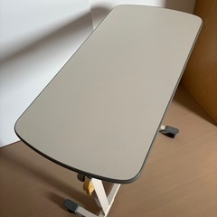 パラマウントベッド　サイドテーブル　介護用ベッドサイドテーブル PARAMOUNT 介護 昇降式の画像