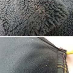 ( E-6 )UNIQLO JW ANDERSON ユニクロジェイダブリューアンダーソン ボアフリースフルジップブルゾン メンズ グリーン L 中古の画像