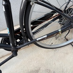 自転車　パンクあり　サビあり　鍵なしの画像