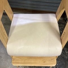 タンスのゲン VN242 ハイチェア ナチュラルの画像