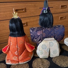木目込みひな人形　 敷き物の画像