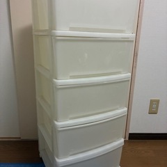 プラスチックタンス3つ
の画像