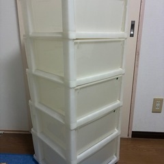 プラスチックタンス3つ
の画像