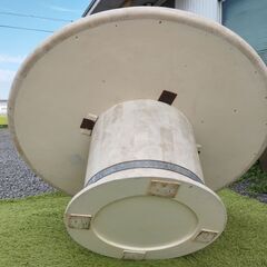 ヴィンテージ 丸テーブル 大理石調 ローテーブル　/MJ-1308 1Fの画像