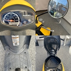 スズキ レッツ4 原付  走れます　自賠責付きの画像
