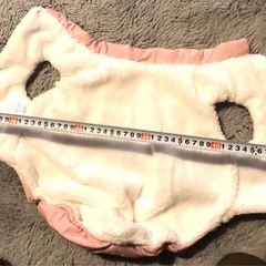 冬用　愛犬コートハーネスの画像