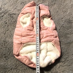 冬用　愛犬コートハーネスの画像