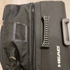 HEAD Monster Travel Bag Japan ブラック  タグ付き　訳あり　未使用品　ヘッド HEAD キャリー付きバッグ トラベル スキー 合宿 カバン 大型 スポーツ アウトドア ブラックの画像