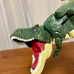 TRIGGER THE T-REX 動く恐竜おもちゃ　ハッピーセットのおまけの画像