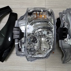 ハイエースワゴンワイド　フロントフェイスセット　　の画像