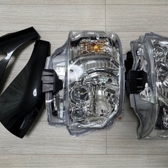 ハイエースワゴンワイド　フロントフェイスセット　　の画像