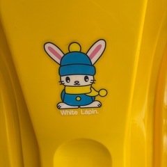 そり　スノーボード　キッズ用　イエローカラーの画像