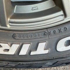 5ZIGEN BLACK-MAN G・I 16インチ5.5J +20 PCD139.7 2020年製 トーヨー オープンカントリー R/T 235/70R16 4本セットの画像