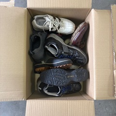 靴　ブーツ　長靴　サンダル　大量　ダンボール5箱分の画像