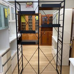 A-542★ジモティ割引あり★【リユースのサカイ野々市店】レンジ台 茶 ※クリーニング済みの画像