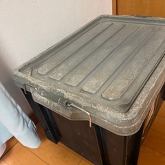 コンテナボックス　黒の画像