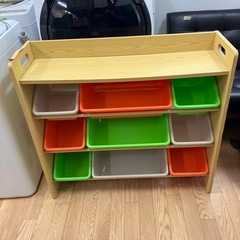 子供用収納ボックス　おもちゃ入れ　
の画像