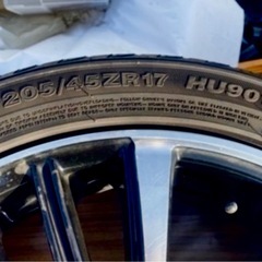 ♦️美品‼️17インチアルミ&タイヤ♦️の画像