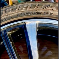 ♦️美品‼️17インチアルミ&タイヤ♦️の画像