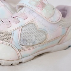 【ムーンスター】LUVRUSH★17.5cm★スニーカー★女の子★ゆめかわの画像